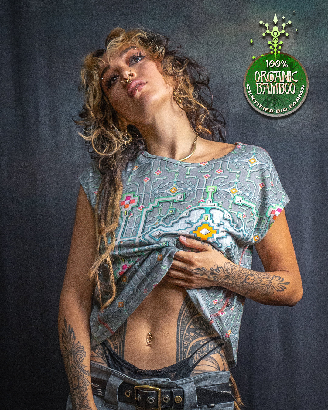 Tank Top Woman SURFER / Bio Farms Bamboo - HUIRRRIKA
